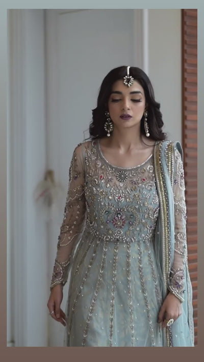 Aleema Ice Blue Bridal